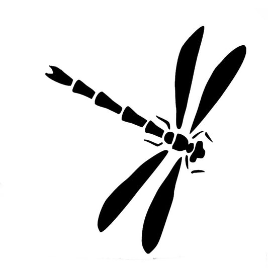 Dragonfly Silhouette Window Funny Sticker Vinyl Truck Car Decal