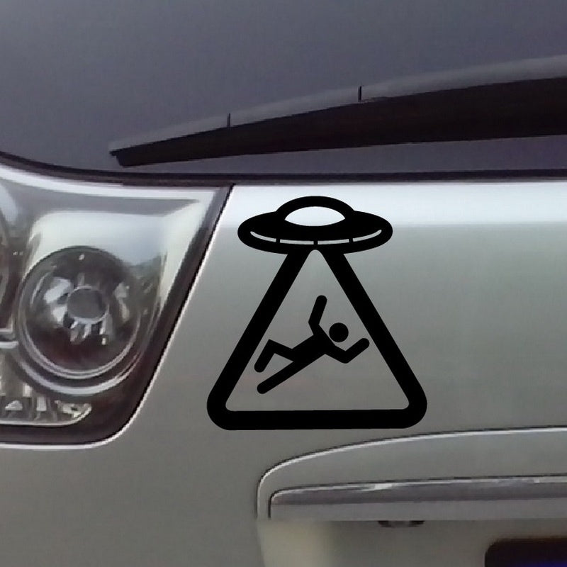 Fashion  UFO  Waterproof Car Stickers And Vinyl Decal