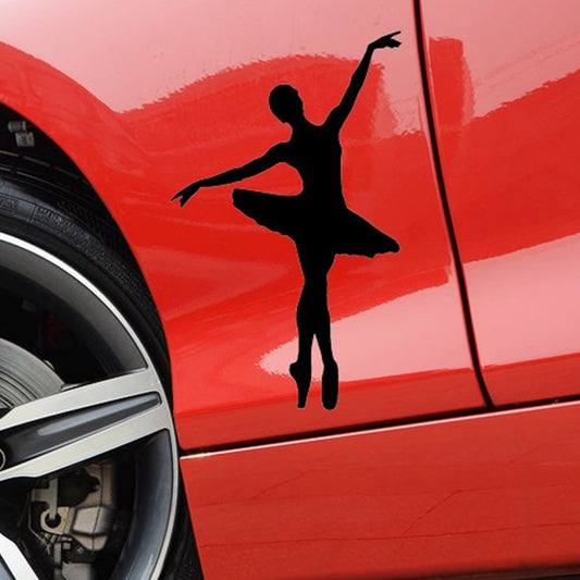 High-quality   Ballerina Ballet Dancer Funny Car Decal Sticker