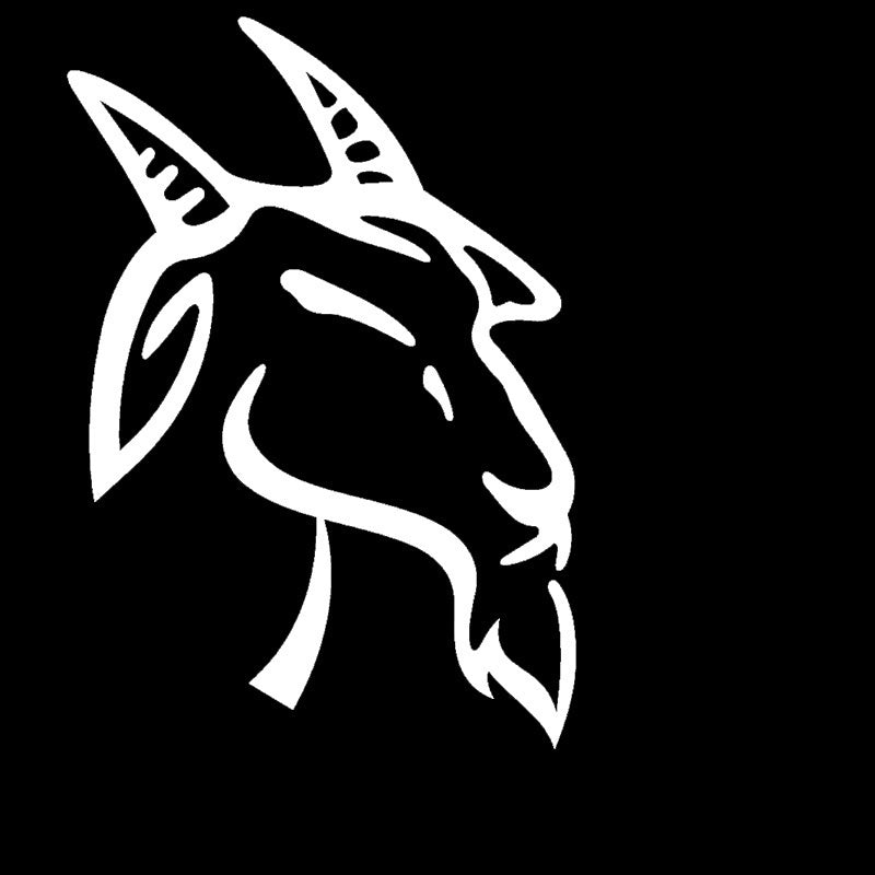 2018 NEW  Elegant Old Goat Car Sticker