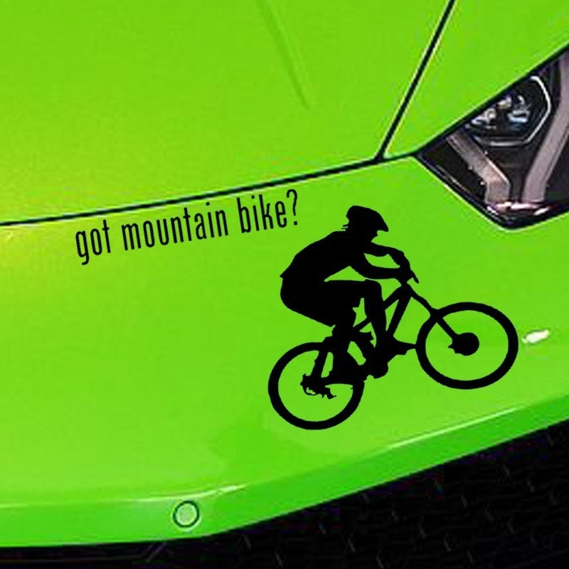Hot  Extreme Sports Got Mountain Bike Car Sticker