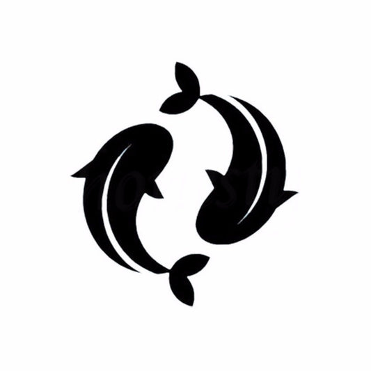 High-quality   Koi Fish Cute Car Sticker Creative Animal Window Door Vinyl Decal