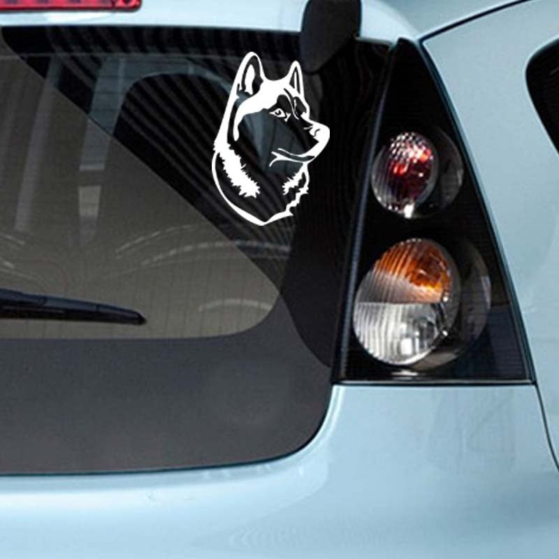Hot Style Funny Animal Husky Dog Personality Attractive Car Sticker Vinyl Decal