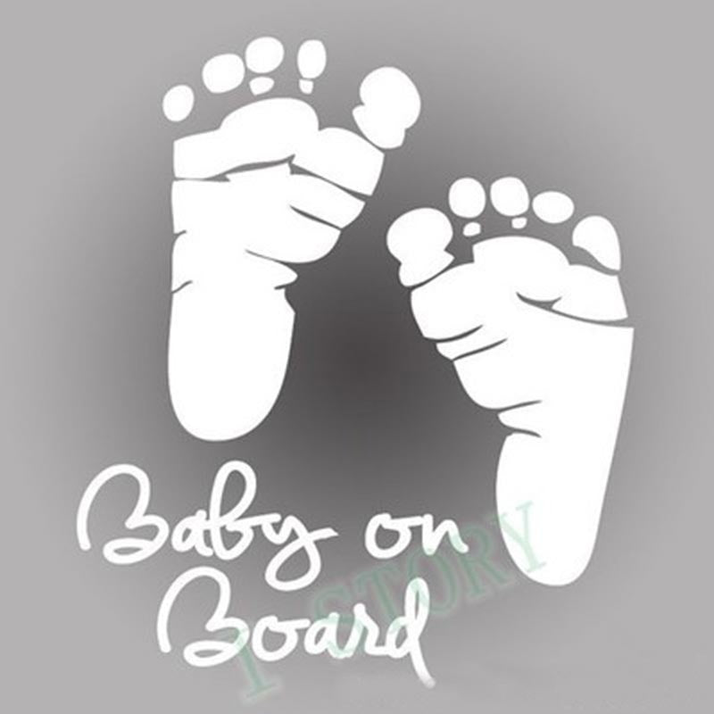 High-quality   Safety Warning Baby On Board Sign Car Stickers
