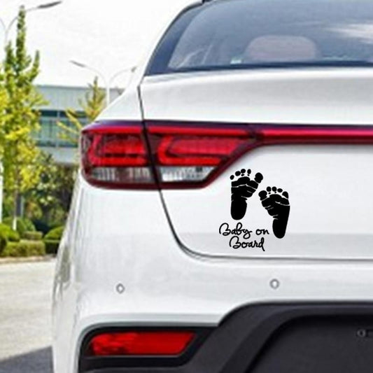 High-quality   Safety Warning Baby On Board Sign Car Stickers