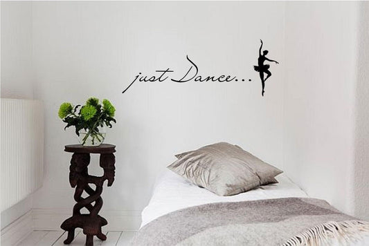 New Brand    Just Dance... Vinyl wall art Inspirational quotes and saying home decor decal sticker