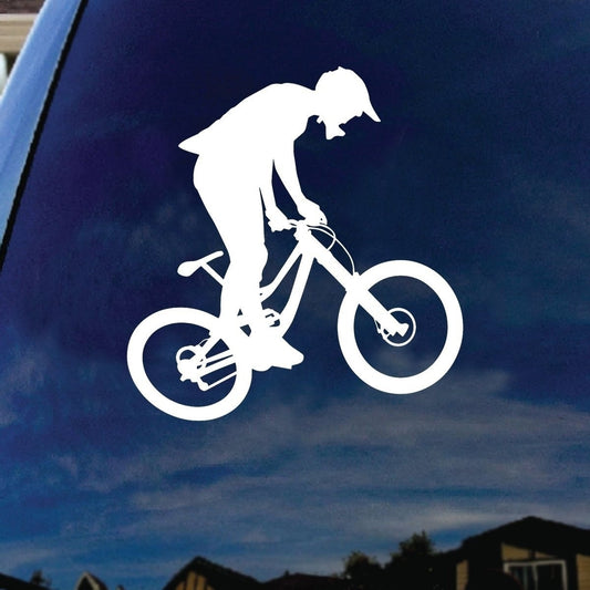 New Fashion   Mountain Bike Silhouette Car Window Vinyl Decal Sticker