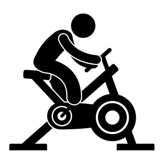 Fashion   Sports Fitness Bodybuilding Sports Spinning Vinyl  Car Sticker