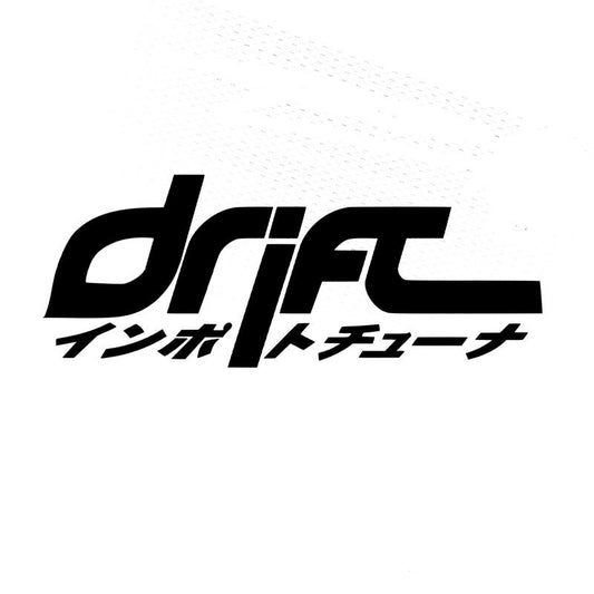 2018 NEW Japanese Writing Text DRIFT  Car Decal Car Styling Stickers Accessories