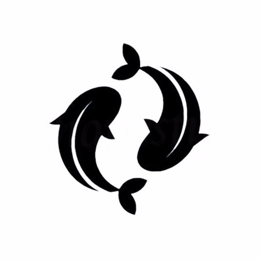 Fashion   Koi Fish Cute Car Sticker Creative Animal Window Door Vinyl Decal