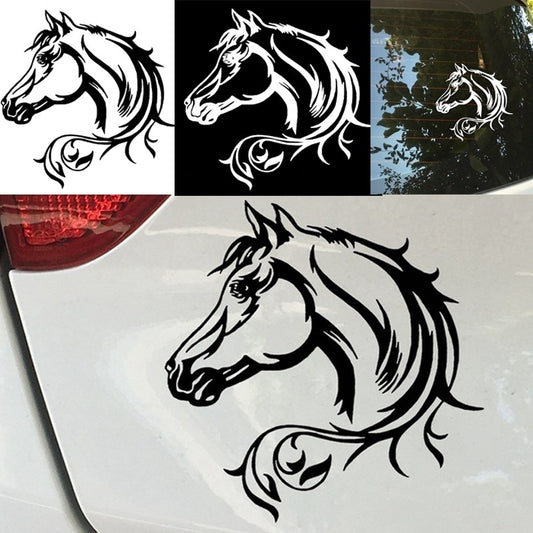 2018 NEW Horse Head Beautiful Animal Pattern Vinyl Car Body Decorative Decal Car Sticker
