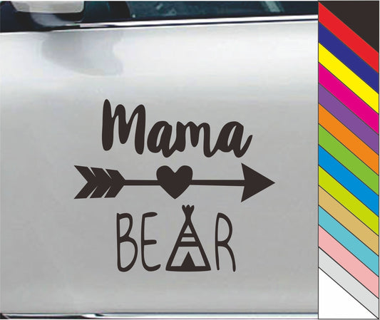 New Brand   Mama Bear Decal Car Window Sticker Decal Vinyl Car Bumper Decor Home Decal Waterproof