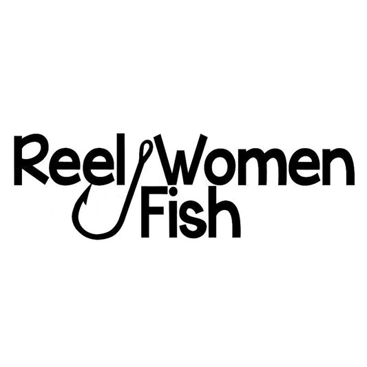 New Fashion     14.4cm*4.5cm Reel Women Fish  Car-Styling Decor Car Sticker Vinyl S4-0825