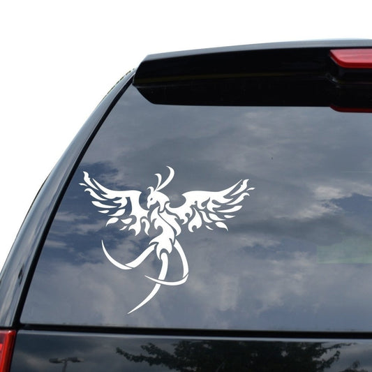 New Brand TRIBAL ART PHOENIX BIRD Decal Sticker Car Truck Motorcycle Window   Laptop Wall Decor
