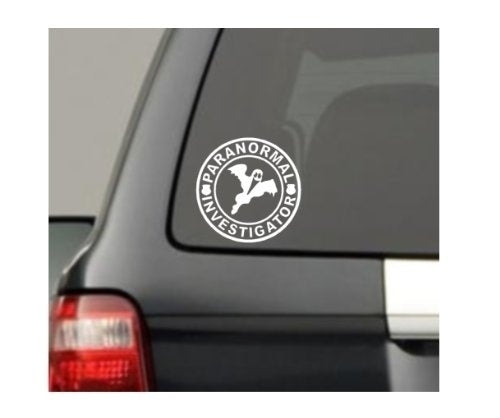 New Fashion    PARANORMAL INVESTIGATOR Decal Ghost Hunter Car Funny Window Vinyl Sticker
