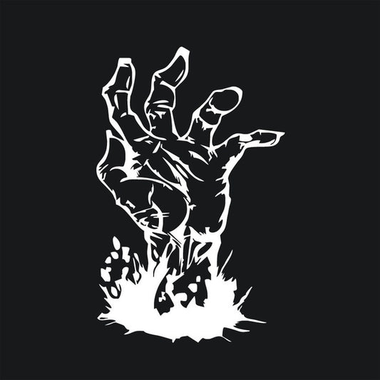 Zombie Hand Car Laptop Bumper Sticker