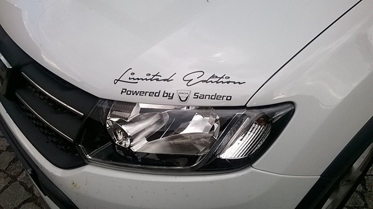 Limited Edition by Dacia Sandero Aufkleber Sticker Motorsport Sport Mind Decal
