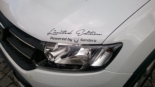 Limited Edition by Dacia Sandero Aufkleber Sticker Motorsport Sport Mind Decal