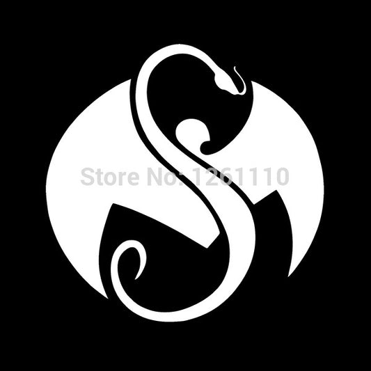 13 cmx13 cm Strange Music Snake Triba JDM Graphic Vinyl Decal Car Sticker Windshield Window Glass Bumper Funny Truck Auto Door SUV Art Wall Laptop Waterproof Protector Refit