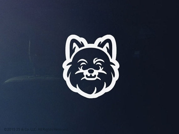 Pomchi, Chi-Pom, Chiranian, Pomahuahua Dog Vinyl Decal | Car Sticker, Decoration | 25 & Co