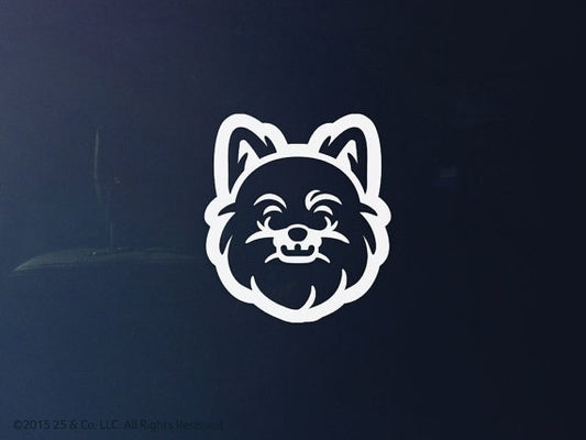 Pomchi, Chi-Pom, Chiranian, Pomahuahua Dog Vinyl Decal | Car Sticker, Decoration | 25 & Co