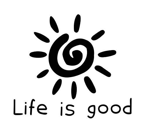 High-quality Life Is Good Bumper Sticker