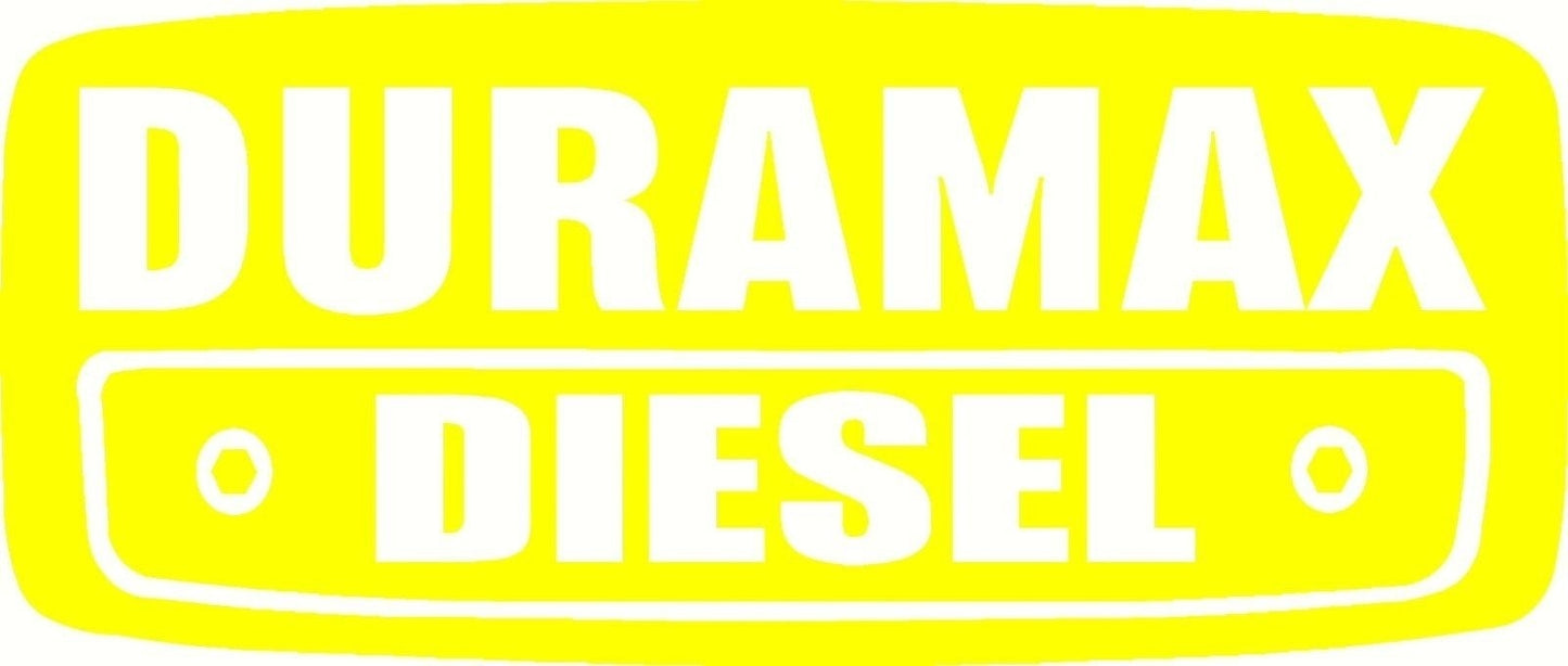 Fashion duramax vinyl decal window or bumper sticker