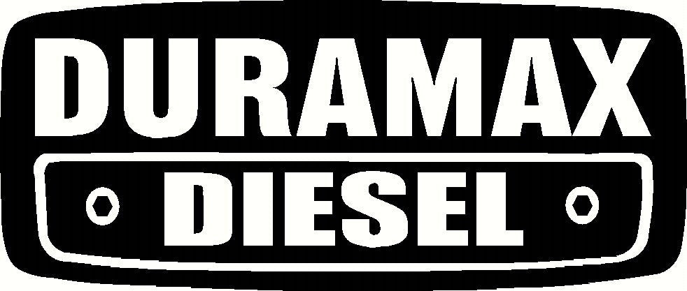 Fashion duramax vinyl decal window or bumper sticker