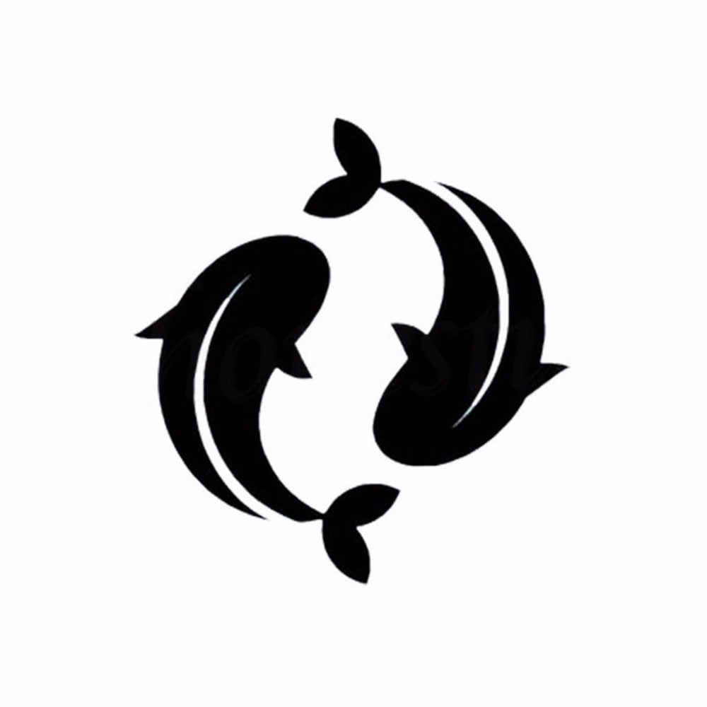 Koi Fish Cute Car Sticker Creative Animal Window Door Vinyl Decal