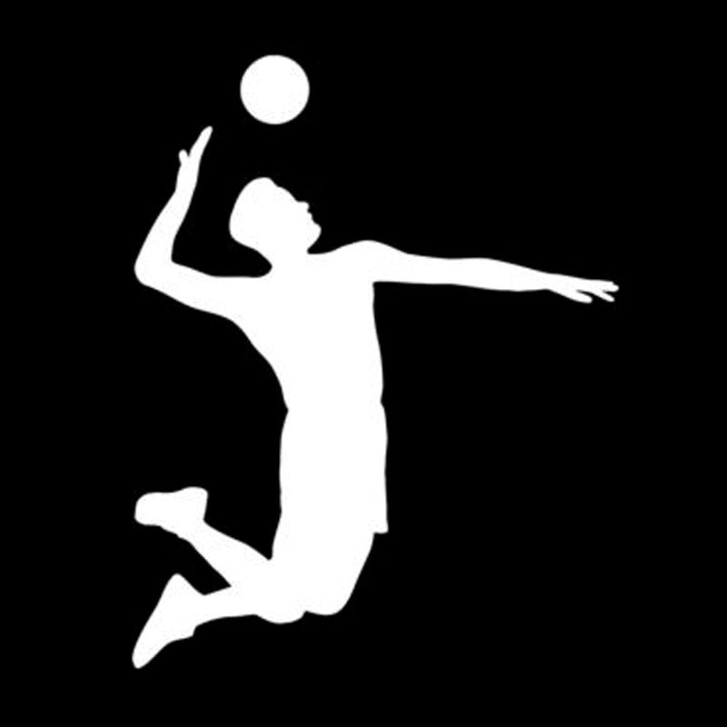 High-quality   Volleyball Game Sport Decor Car Sticker Car Accessories