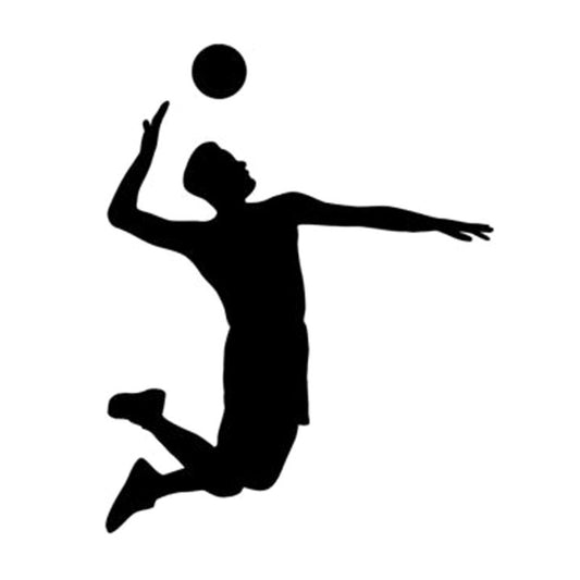 High-quality   Volleyball Game Sport Decor Car Sticker Car Accessories