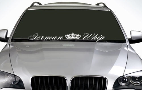 Hot 90cm German Whip ANY COLOUR Windscreen Sticker JDM Sport Drift Car Vinyl Decal