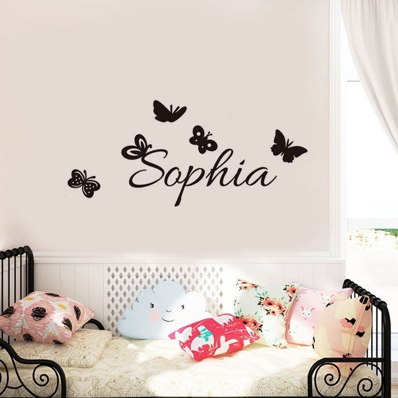 Hot  Sophia Vinyl Wall Sticker Home Bedroom Removable Art Decal