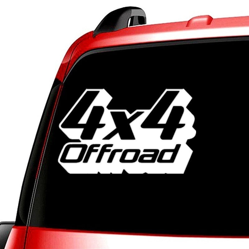 Fashion   Three Ratels TZ-828 12*19.5cm 1-4 pieces  car sticker 4x4 off road for vaz lada niva uaz hunter patriot auto sticker