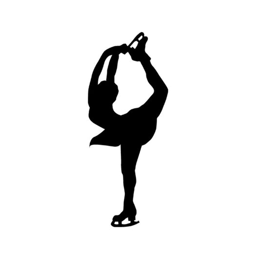 High-quality   Winter Sports Modern Figure Skating Ice Dance Pose Sticker