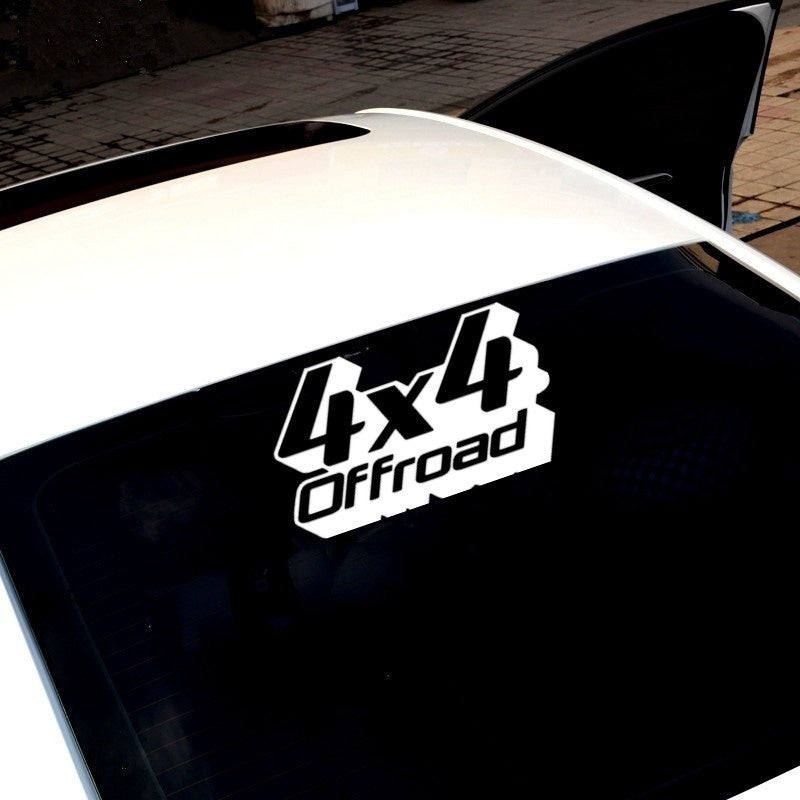New Hot   Three Ratels TZ-828 12*19.5cm 1-4 pieces  car sticker 4x4 off road for vaz lada niva uaz hunter patriot auto sticker
