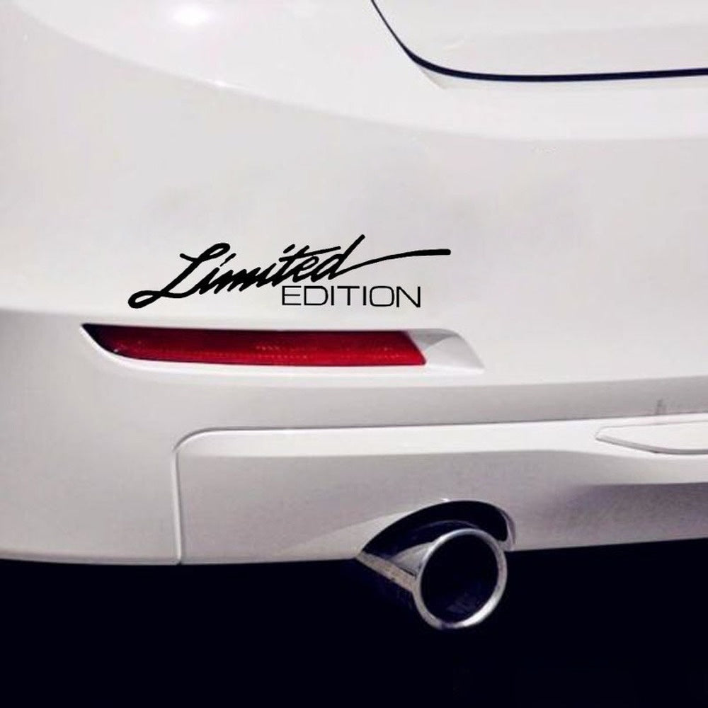 New Brand  Funny Car Window Sticker Car Body Decor  Sticker LIMITADA Car Bumper Sticker Waterproof Vinyl Sticker