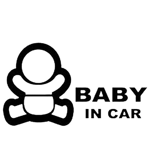 High-quality   Baby in Car Safety Driving Warning Sign Baby on Board Vinyl Decoration Decal