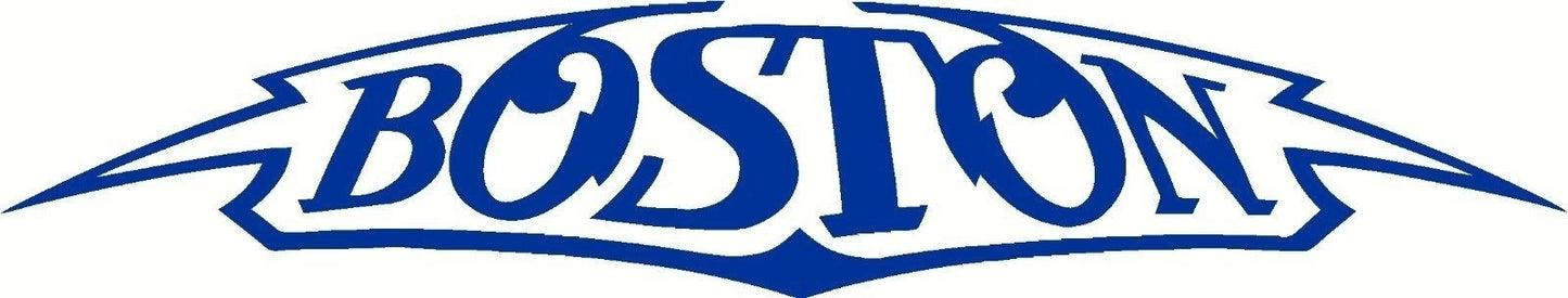 New Brand   boston vinyl decal window or bumper sticker rock roll classic band