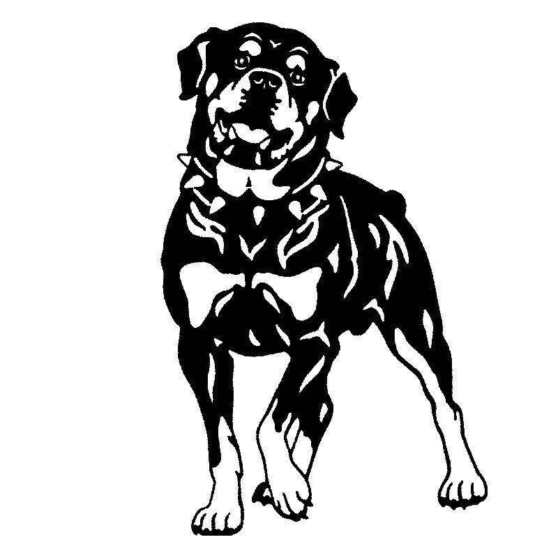 Car Sticker Rottweiler Dog Personality Vinyl Decal Car Styling Decoration