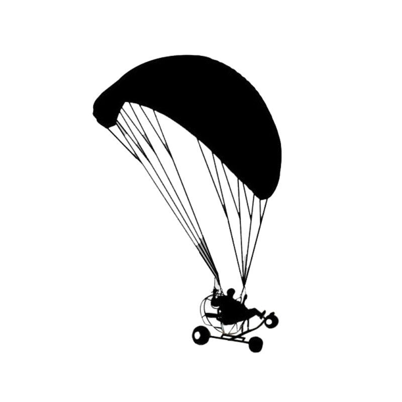 High-quality   Powered Paragliding Vinyl Stickers Car Sticker
