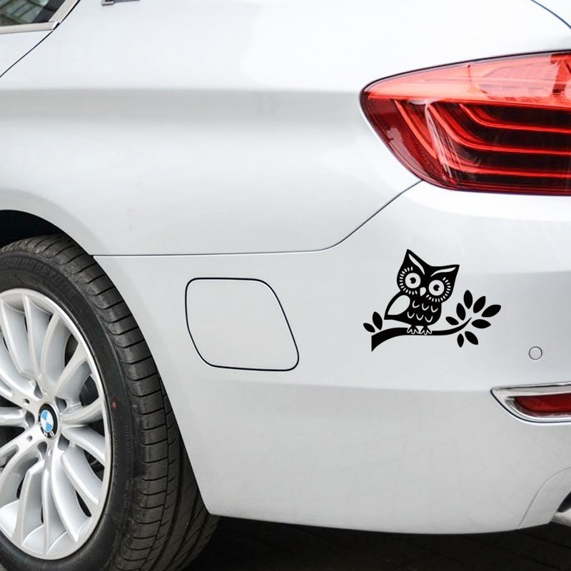 2018 NEW   Owl on Branch Vinyl Sticker Decal Car Truck Cute Tree