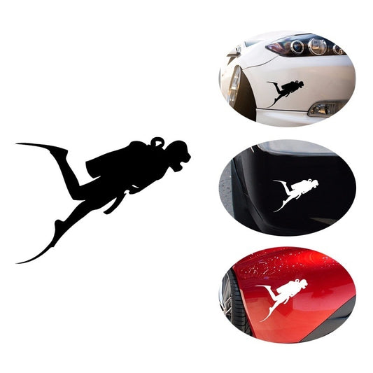 New Hot  Scuba Diving Sticker Diver Snorkling Suit Boat, Car, Trailer, Truck
