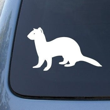 Hot   FERRET - Ferret Weasel - Vinyl Car Decal Sticker