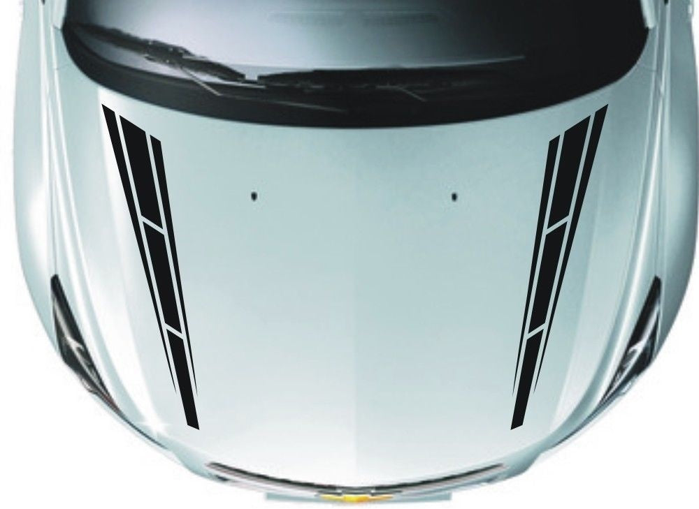 Car Racing Sport Stripe Hood Decals Vinyl Motor Stickers for RS6 A4 A6 A5