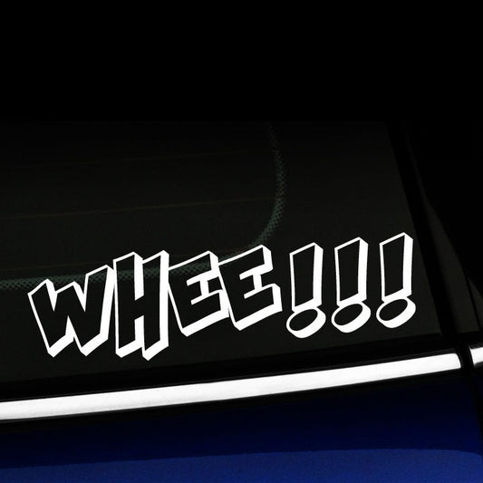2018 NEW WHEE!!! - Fast Fun Car - Funny Decal Sticker - You choose the color!