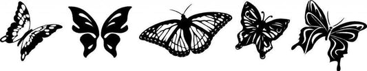 Butterflies vinyl wall art decal