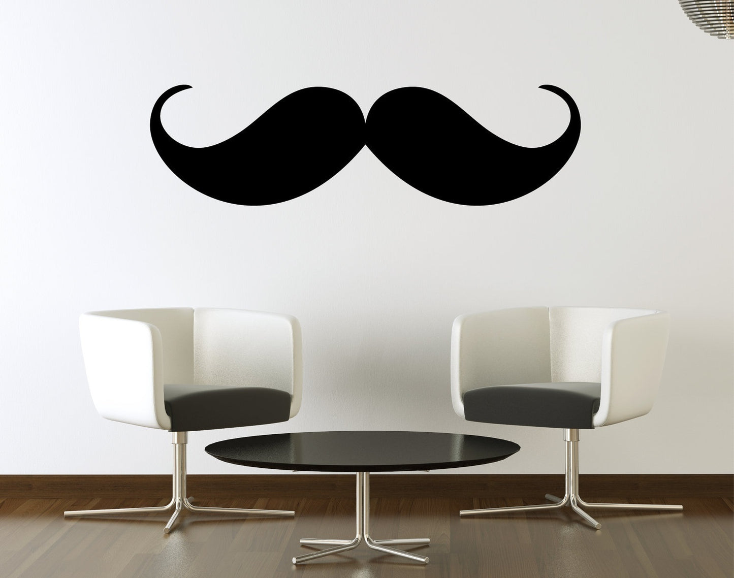 Hot   Home Decoration-Vinyl Wall Decal Mustache -Wall Sticker