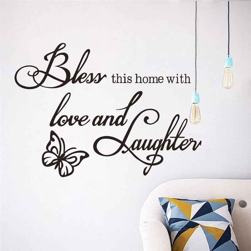 New Hot Home Quotes English Letters Vinyl Wall Stickers