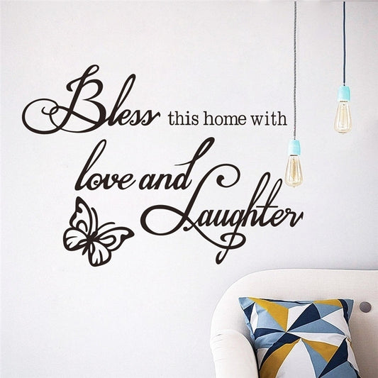 New Hot Home Quotes English Letters Vinyl Wall Stickers